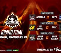 Jadwal Mpl Final